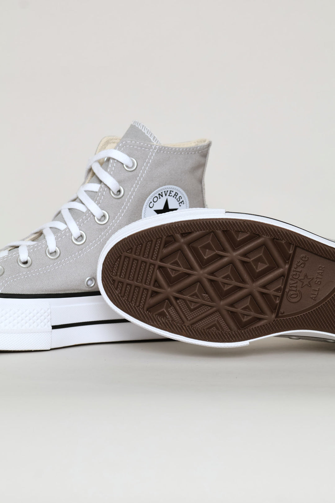 Lift Platform Hi Top Sneaker - Grey