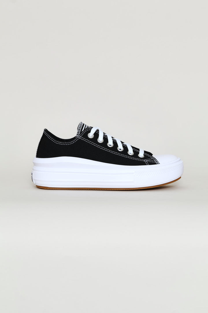 Ctas Move Canvas Low Sneaker - Black