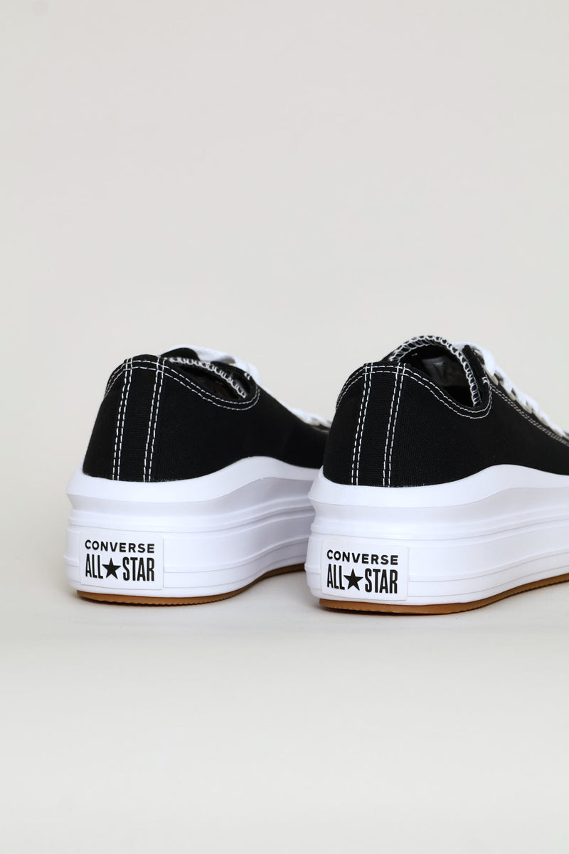 Ctas Move Canvas Low Sneaker - Black