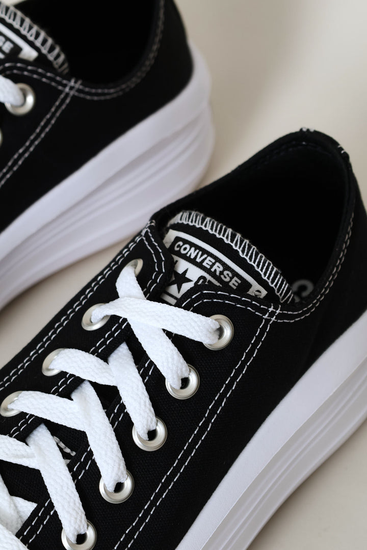 Ctas Move Canvas Low Sneaker - Black