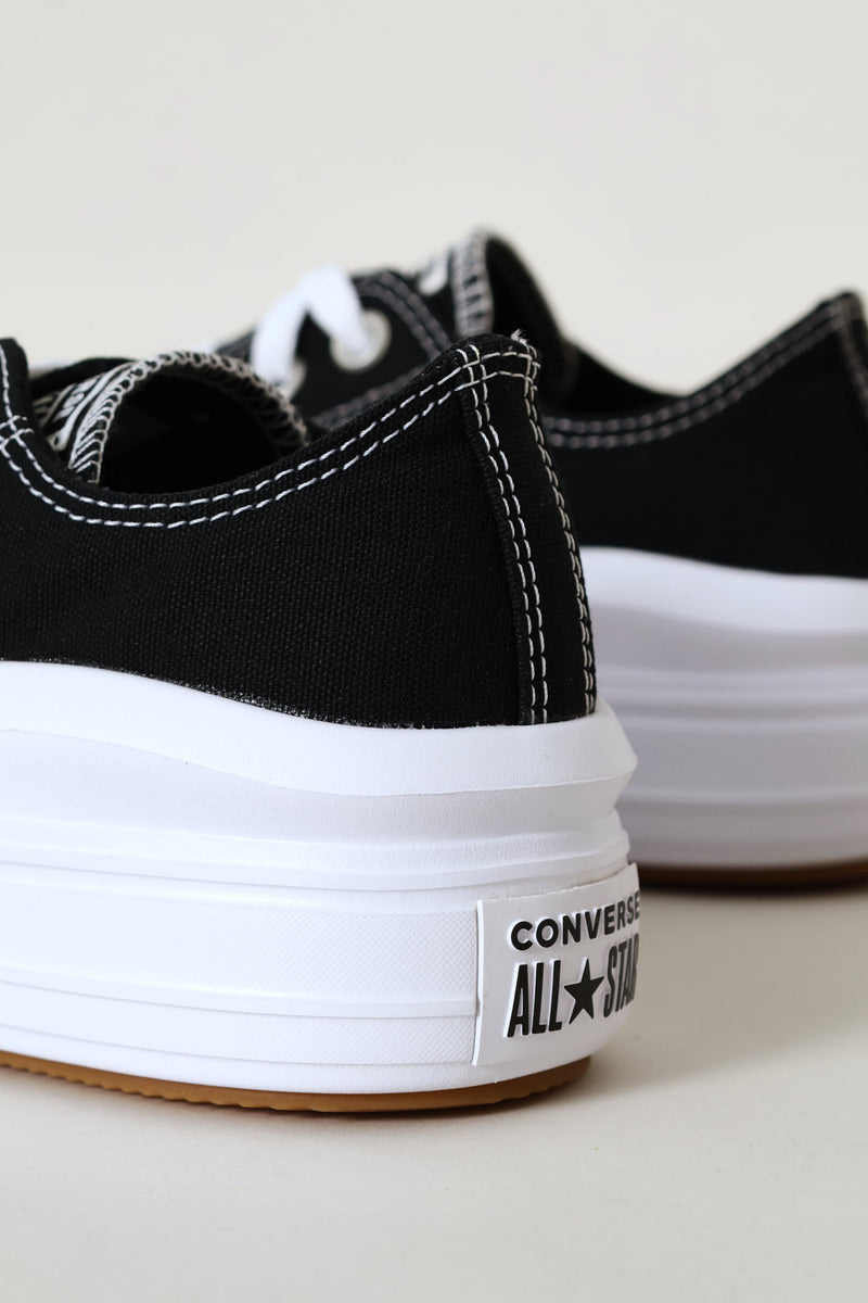 Ctas Move Canvas Low Sneaker - Black