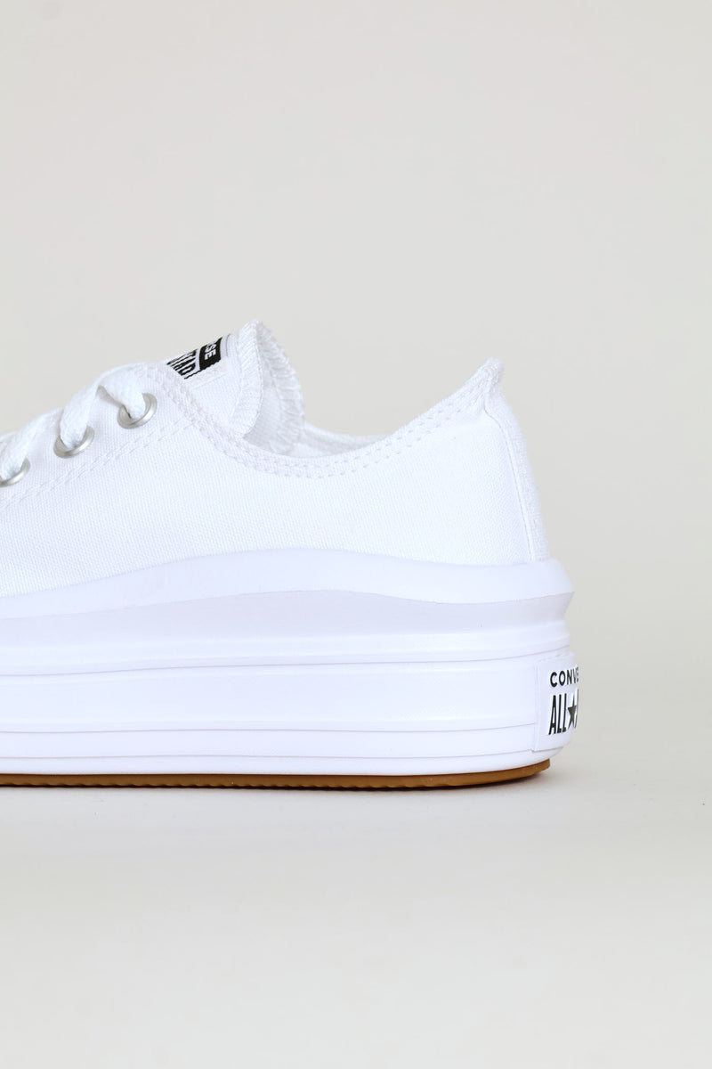 Ctas Move Canvas Low Sneaker - White