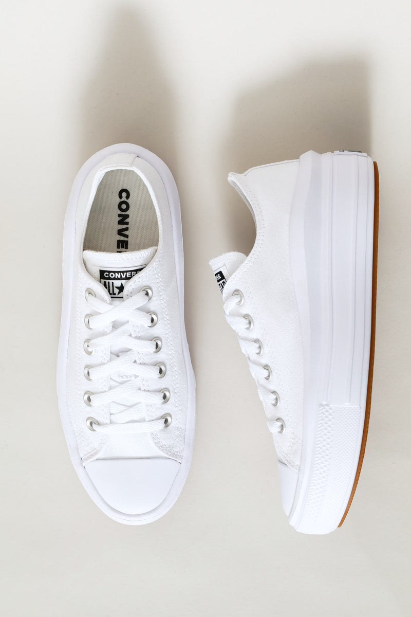 Ctas Move Canvas Low Sneaker - White