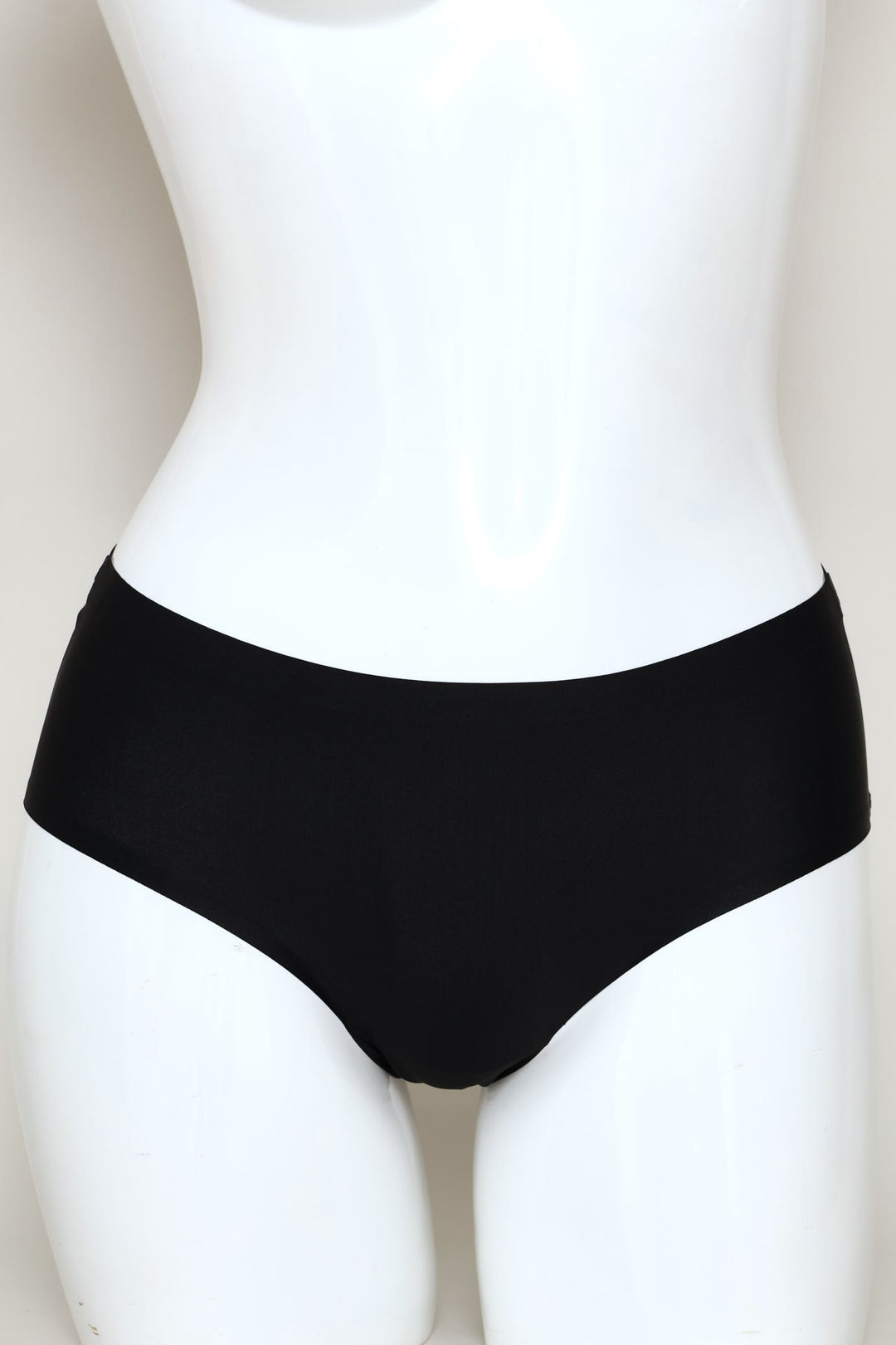 3 Pack Seemless Boyleg Panties - Black/Mocha/Beige