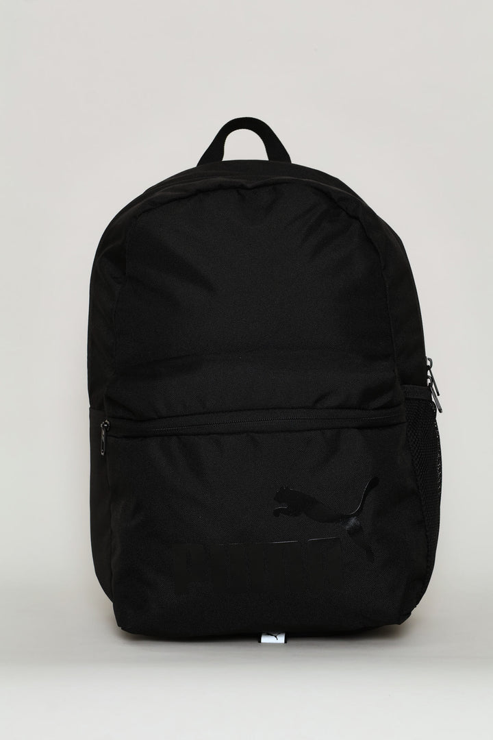 Mono Print Backpack - Black