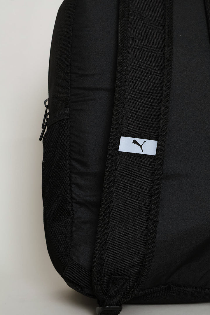 Mono Print Backpack - Black