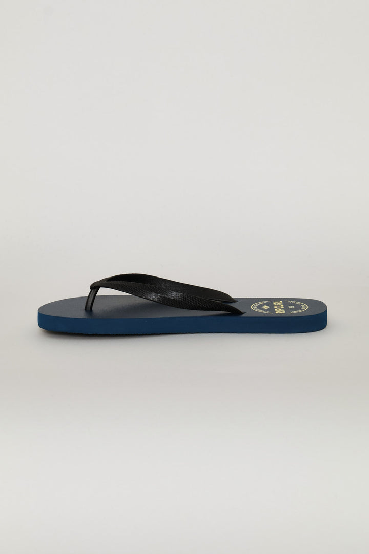 Classic Surf Bloom Flip Flop - Navy