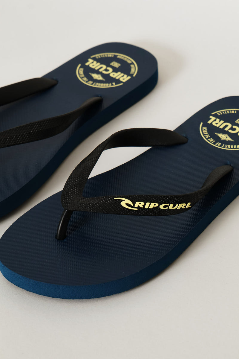 Classic Surf Bloom Flip Flop - Navy