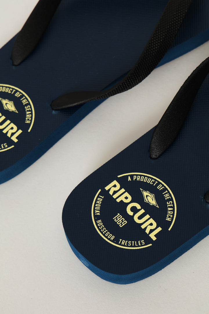 Classic Surf Bloom Flip Flop - Navy
