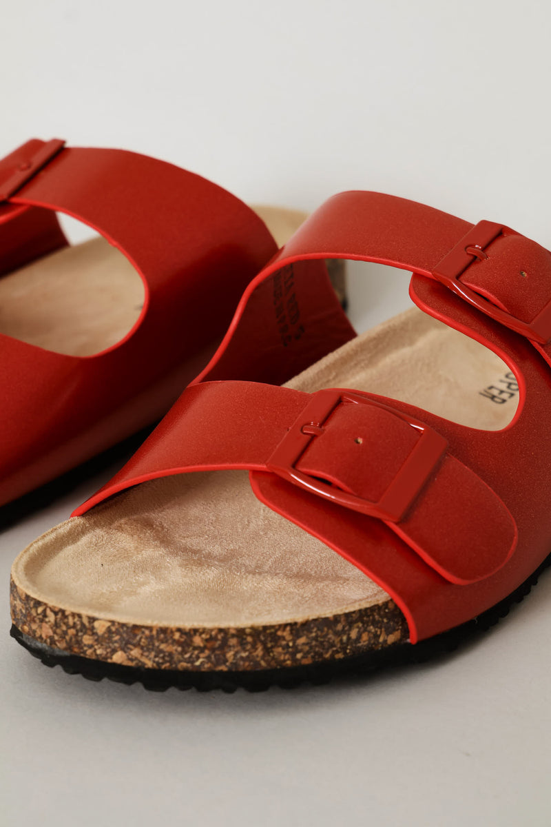Leia Sandal - Red