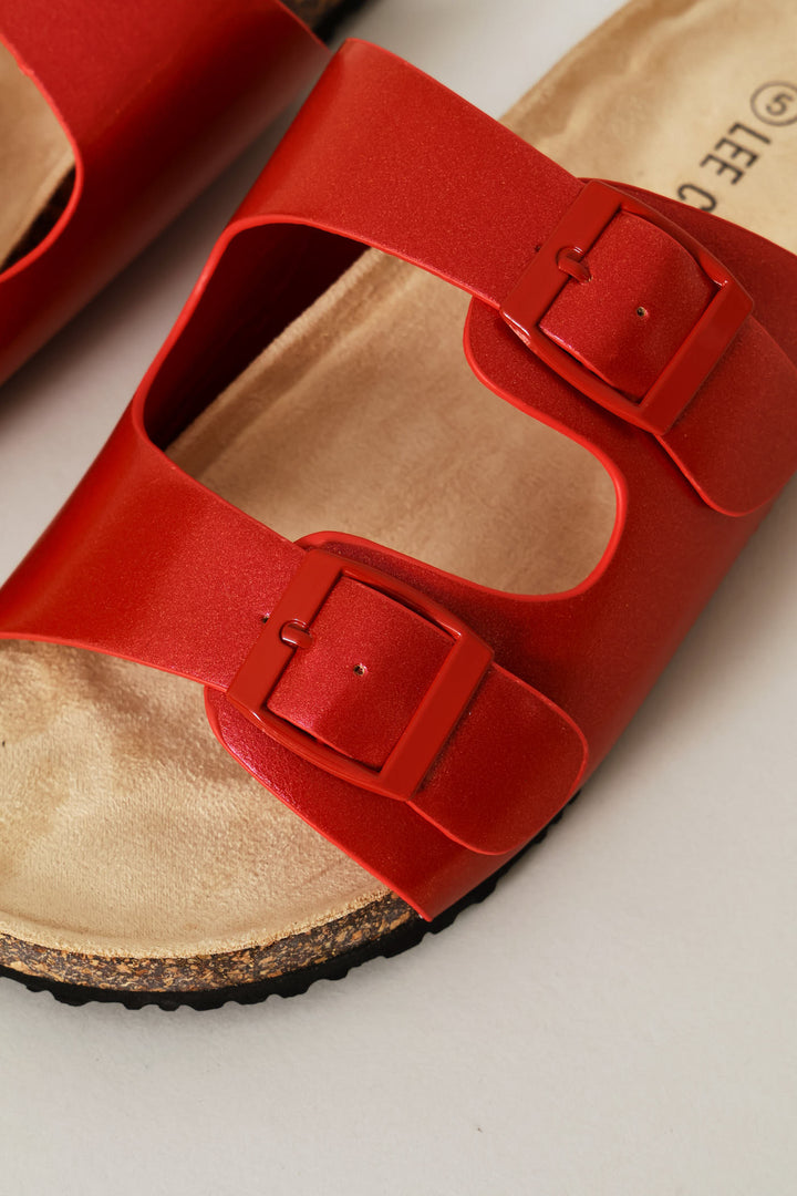 Leia Sandal - Red