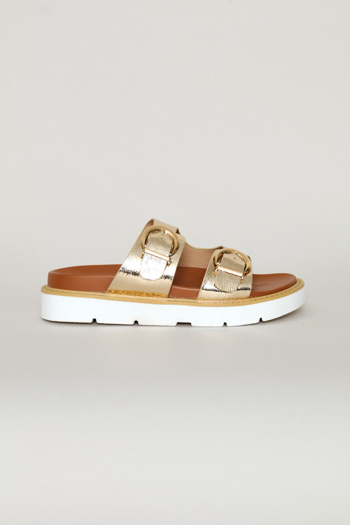 Adrianna Sandal - Gold