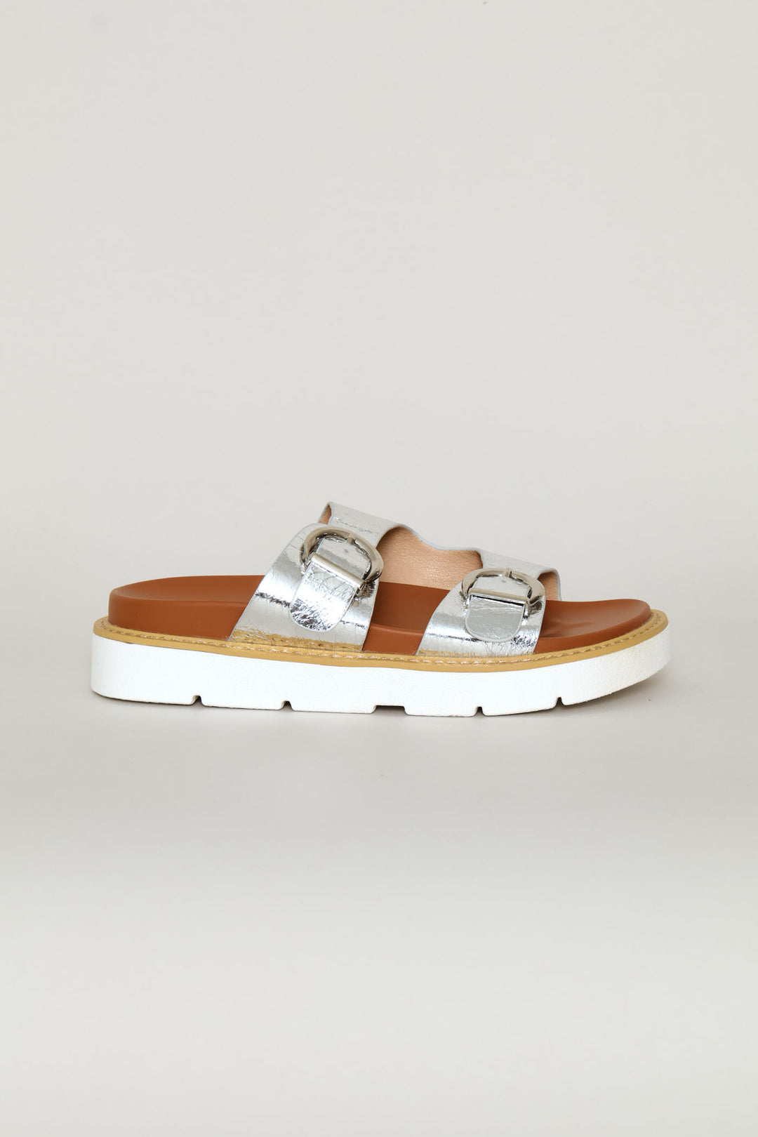 Adrianna Sandal - Silver