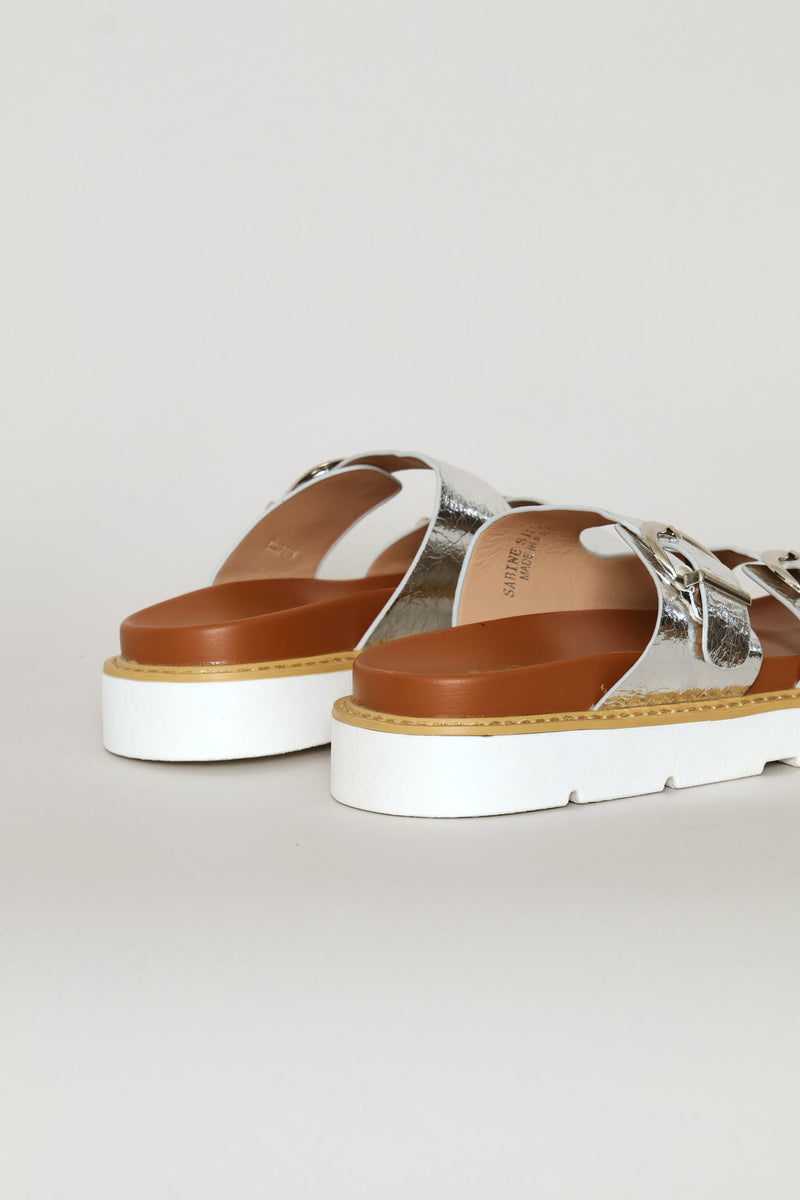 Adrianna Sandal - Silver