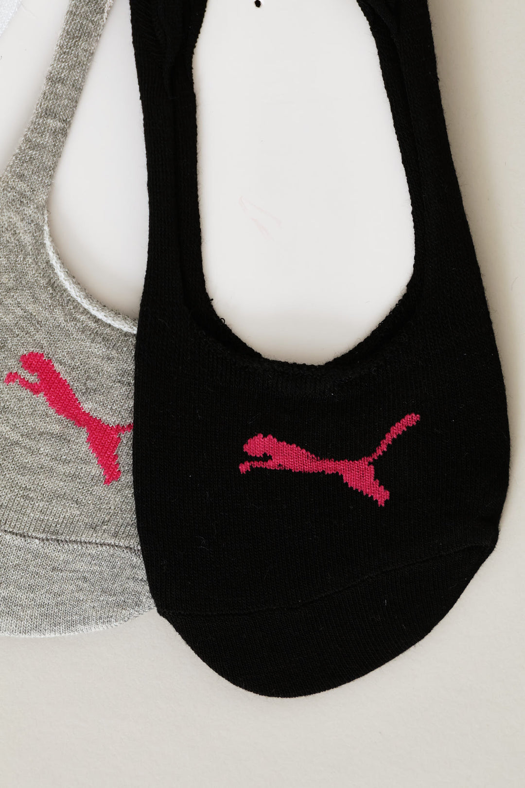 3 Pack Invisible Sock - Black/White/Grey