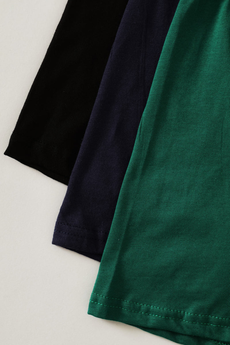 3 Pack Value Trunk - Navy/Green/Black