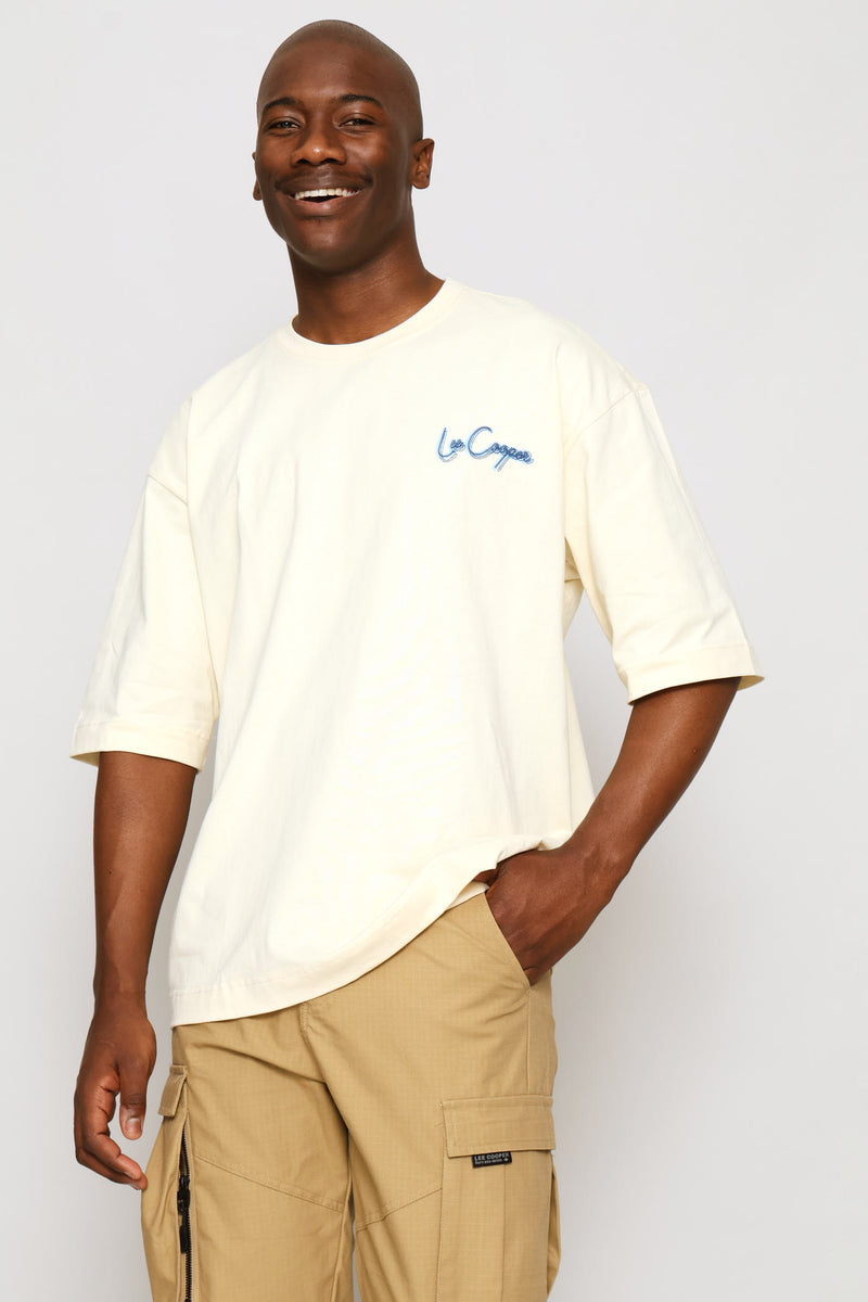 Timeo Tee - Beige
