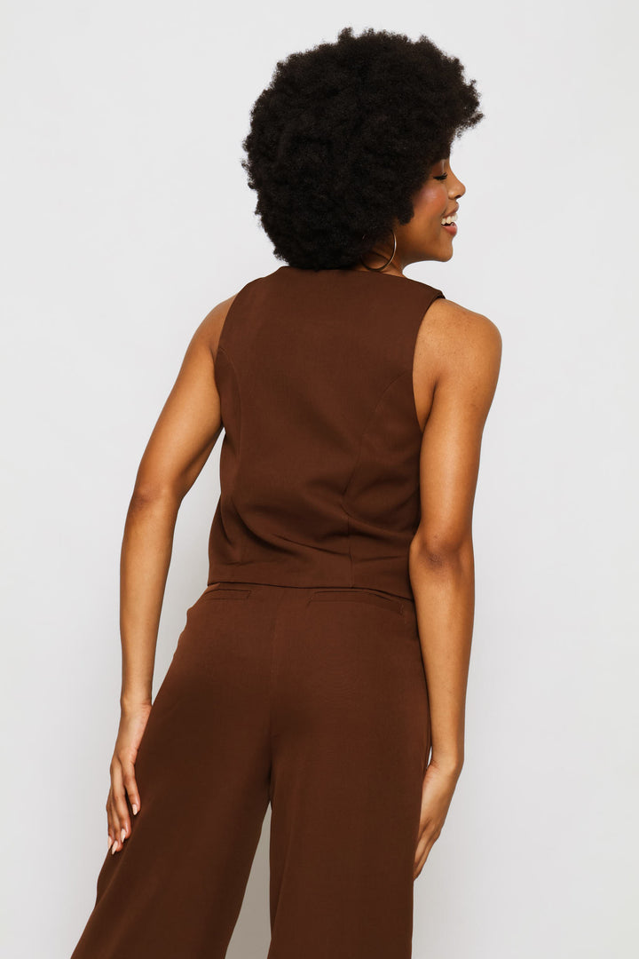 Waistcoat - Chocolate