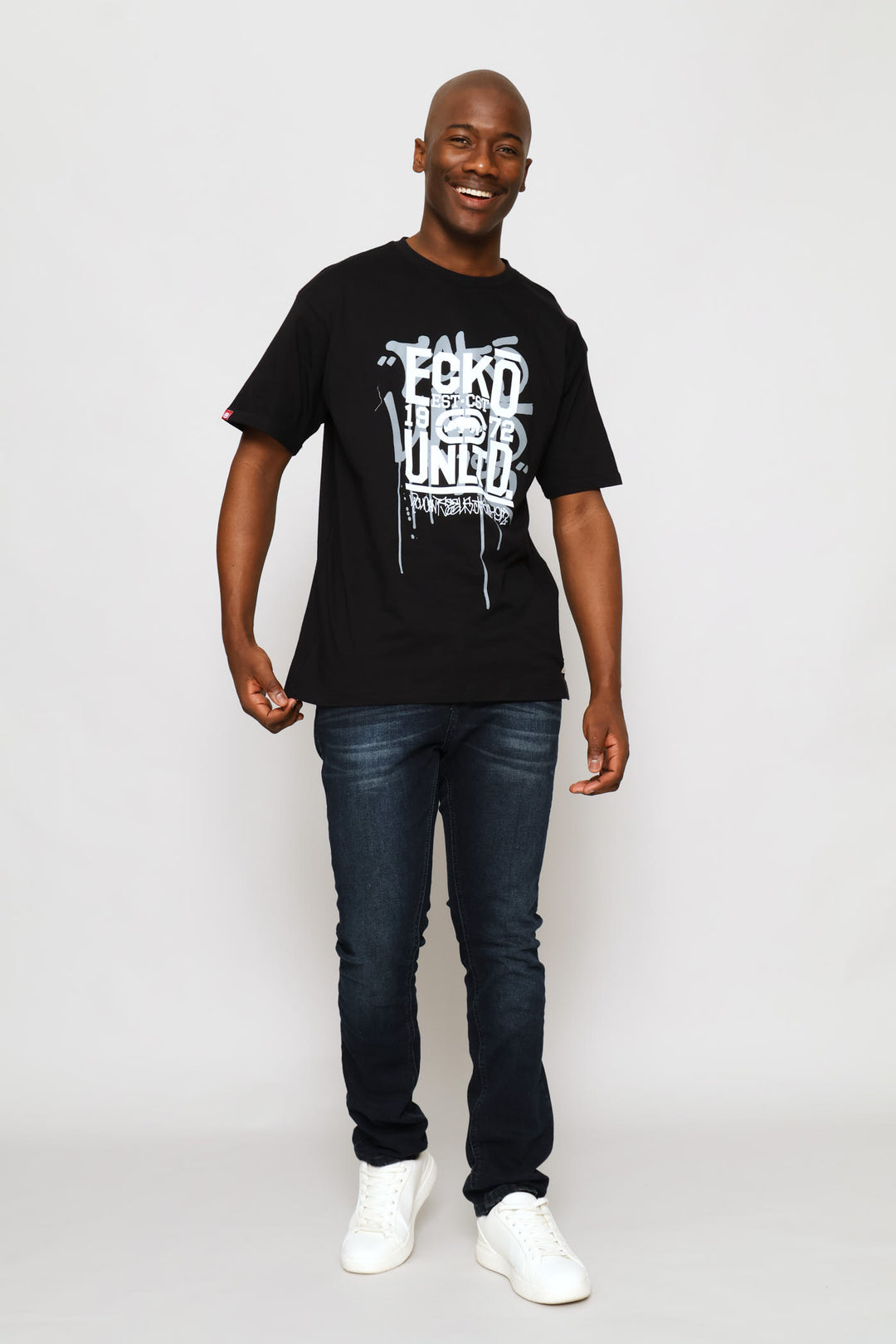 Background Tee - Black