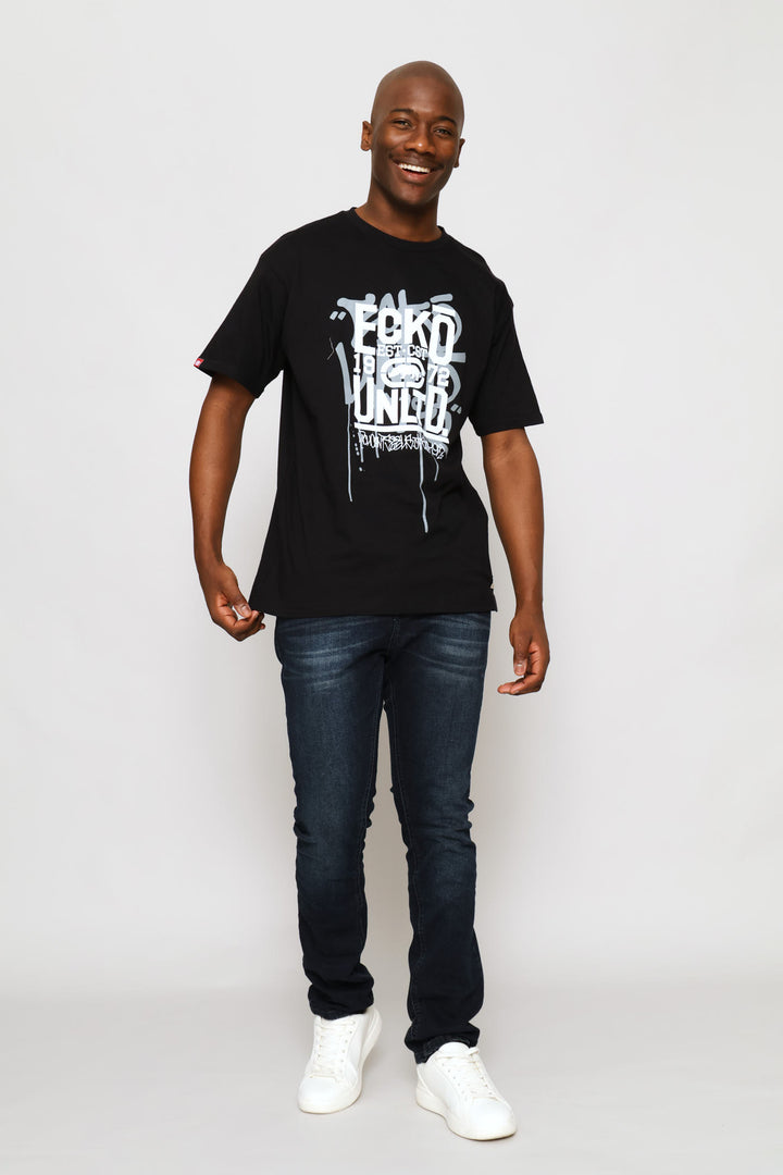Background Tee - Black