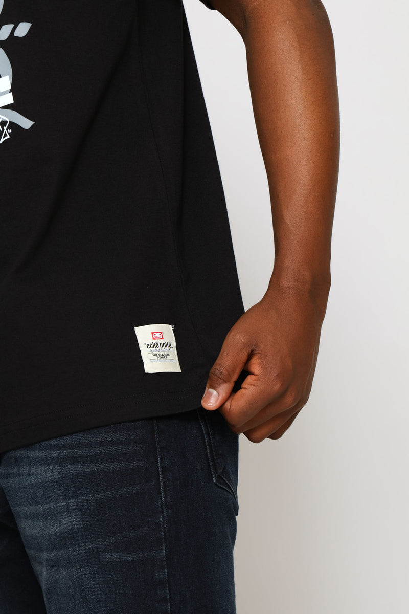 Background Tee - Black