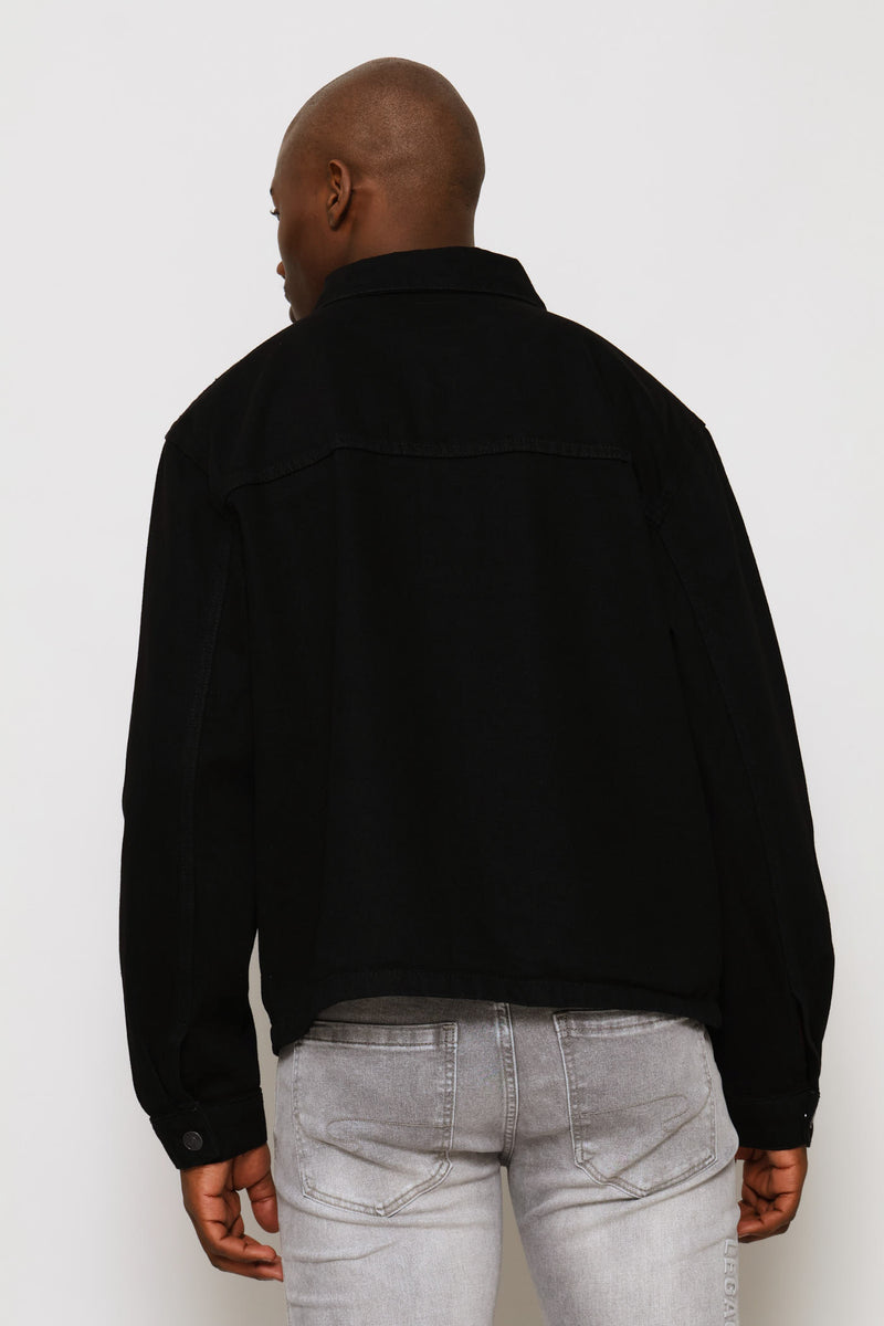 Nkanyiso Denim Jacket - Black