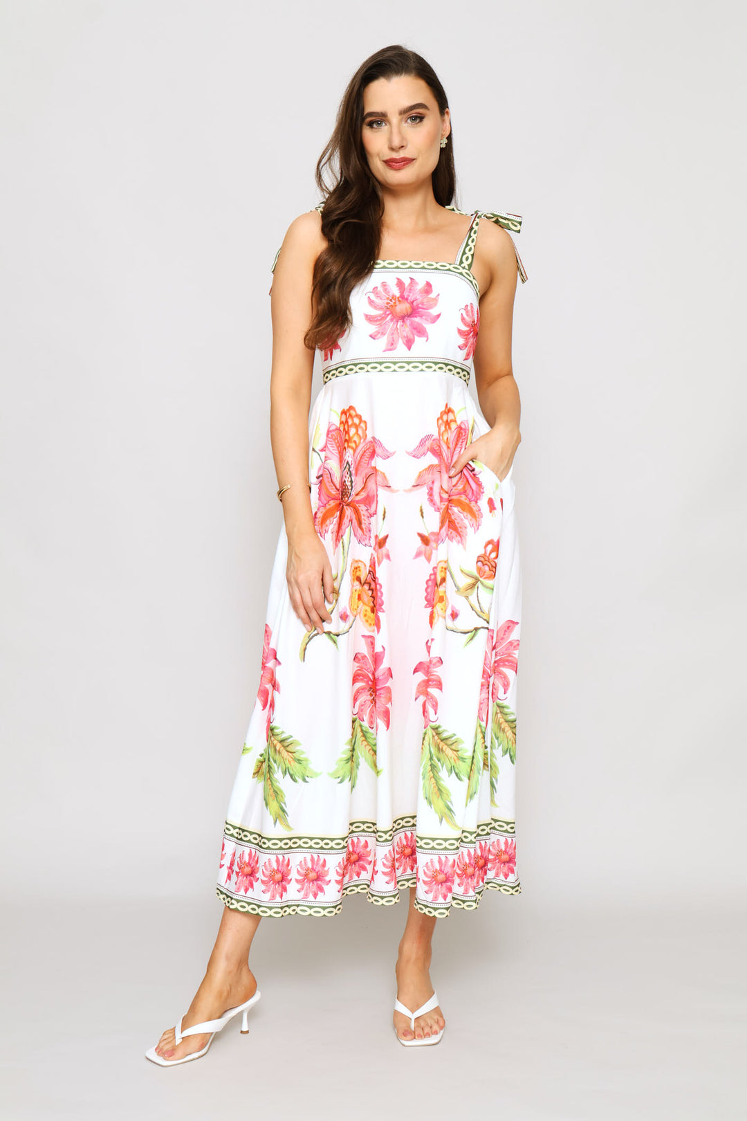 Summery Maxi Dress - White