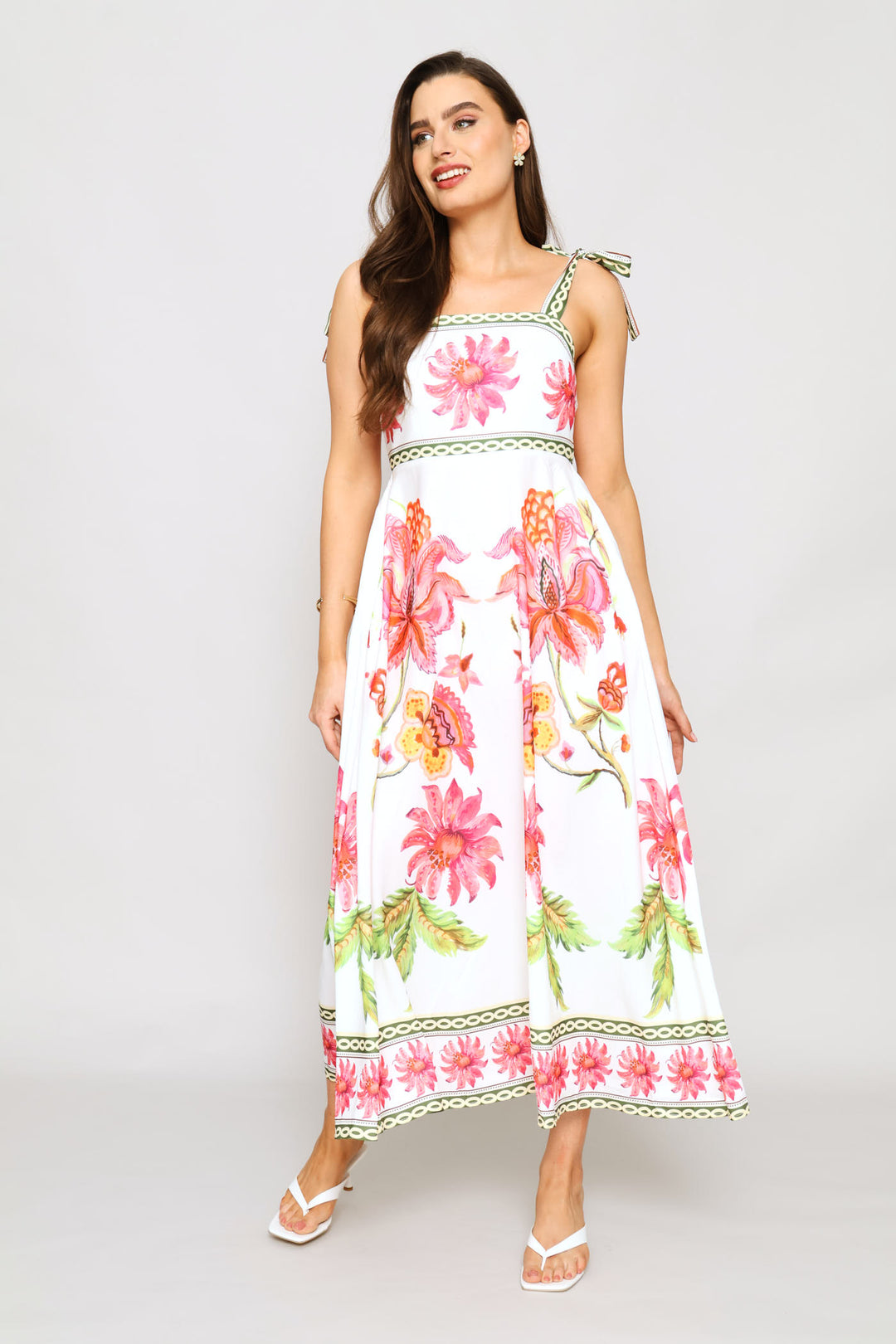 Summery Maxi Dress - White
