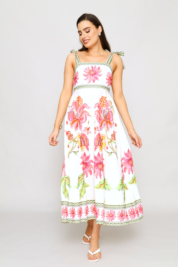 Summery Maxi Dress - White