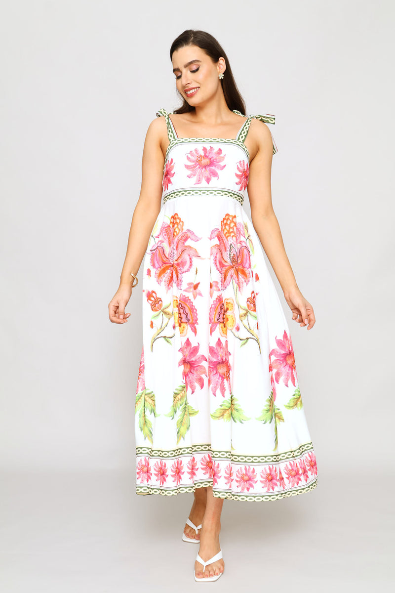Summery Maxi Dress - White