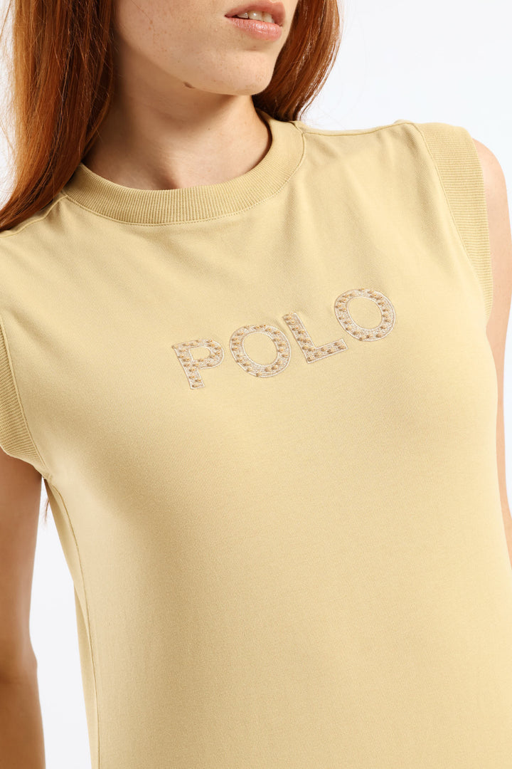 Mila Casual Dress - Stone