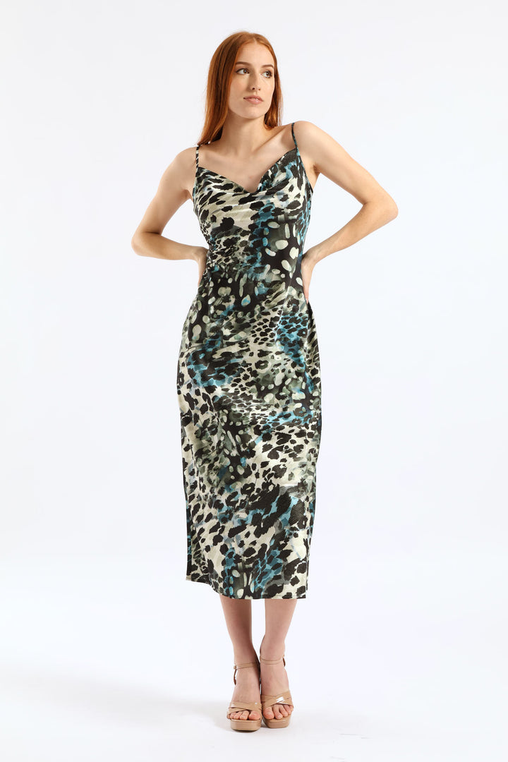 Akilina Dress - Animal Print