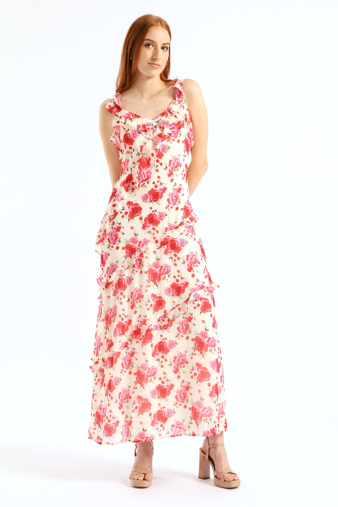 Ladies Slip Maxi Dress