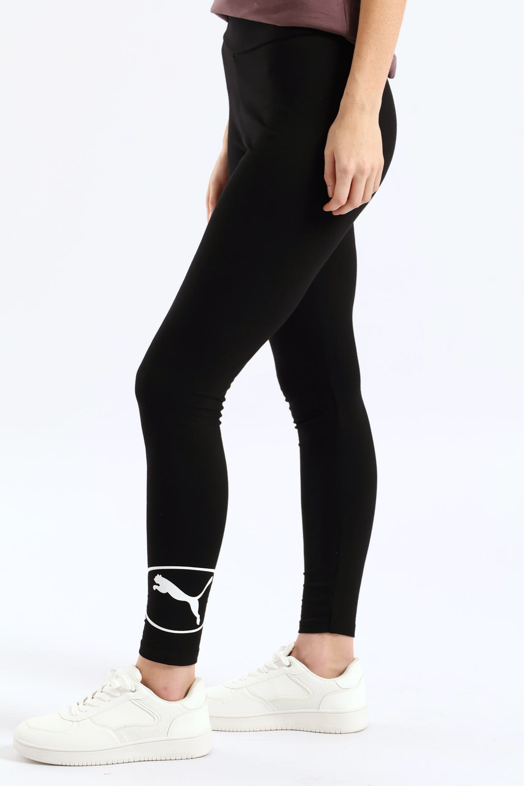 Sport High-Waist Leggings - Black