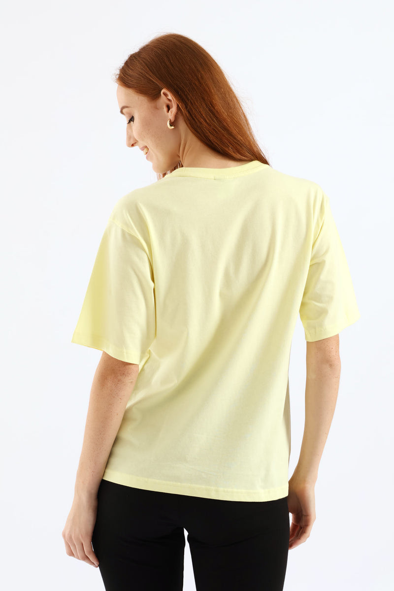 Essential Nature 2.0 Relaxed Tee - Yellow