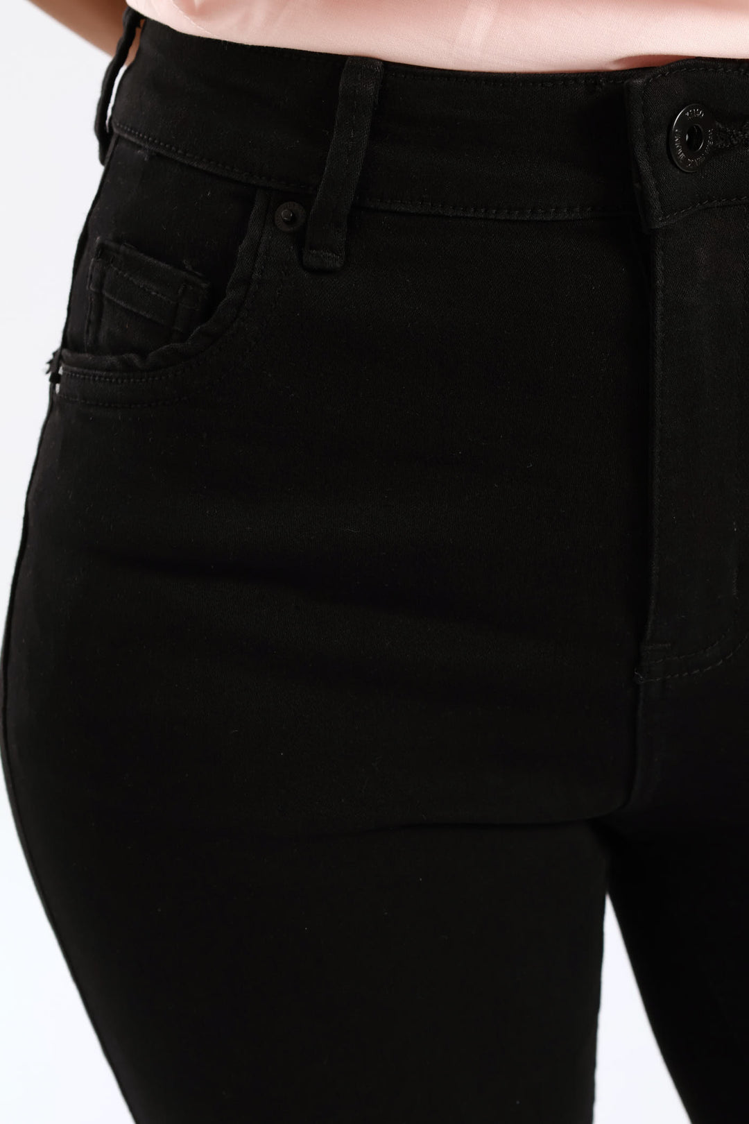 High Waist Bootleg Jean - Black