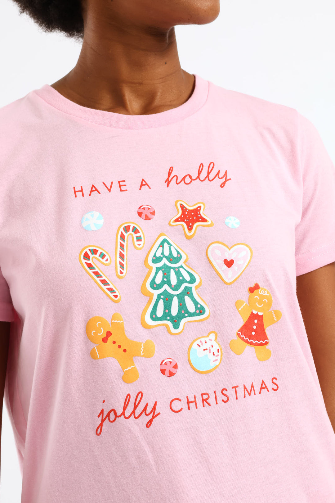 Xmas Knit Set - Pink