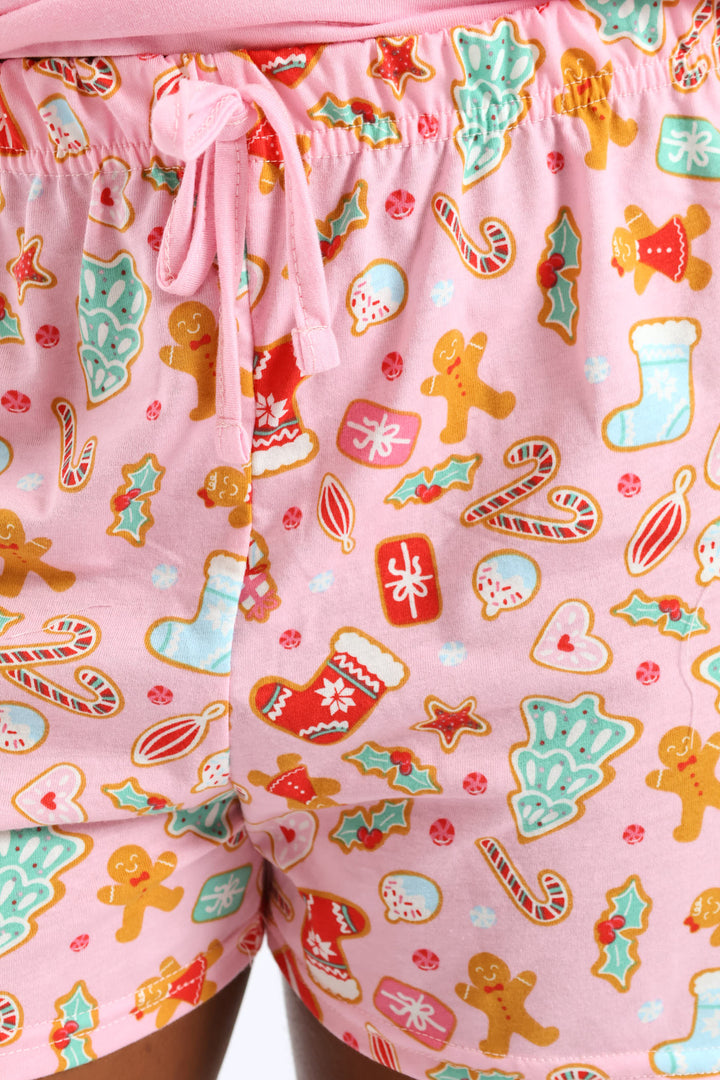 Xmas Knit Set - Pink