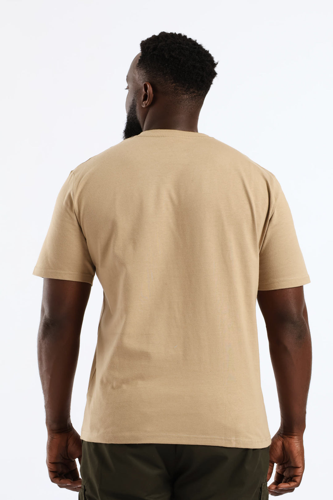 Wings Stone Denim Company Heavy Weight T-Shirt - Taupe
