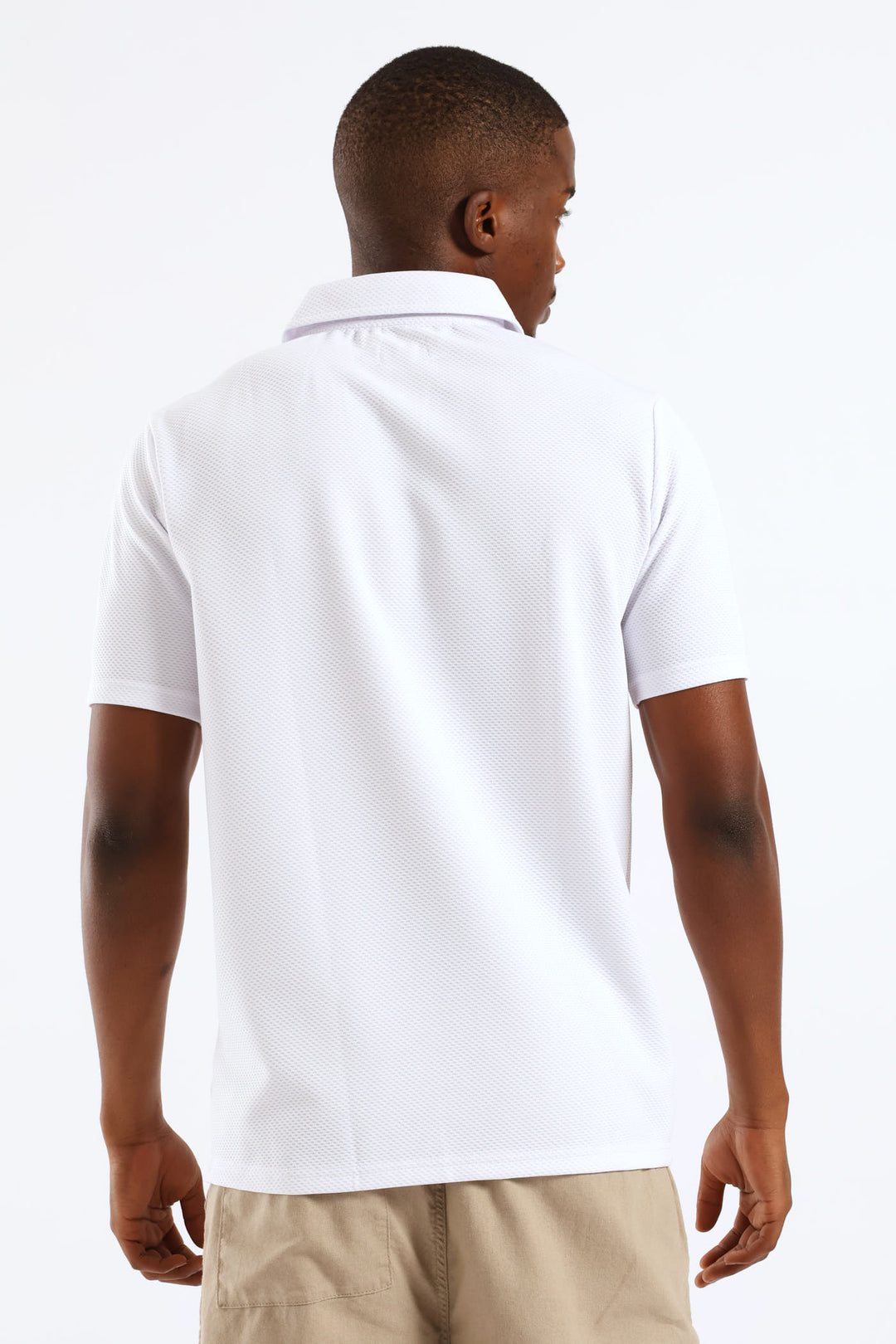 Textured Golfer - White