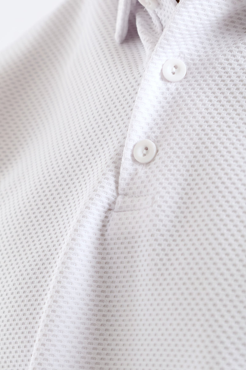 Textured Golfer - White