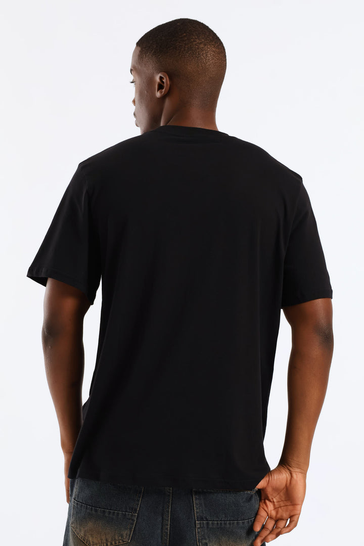 Money Print Tee - Black