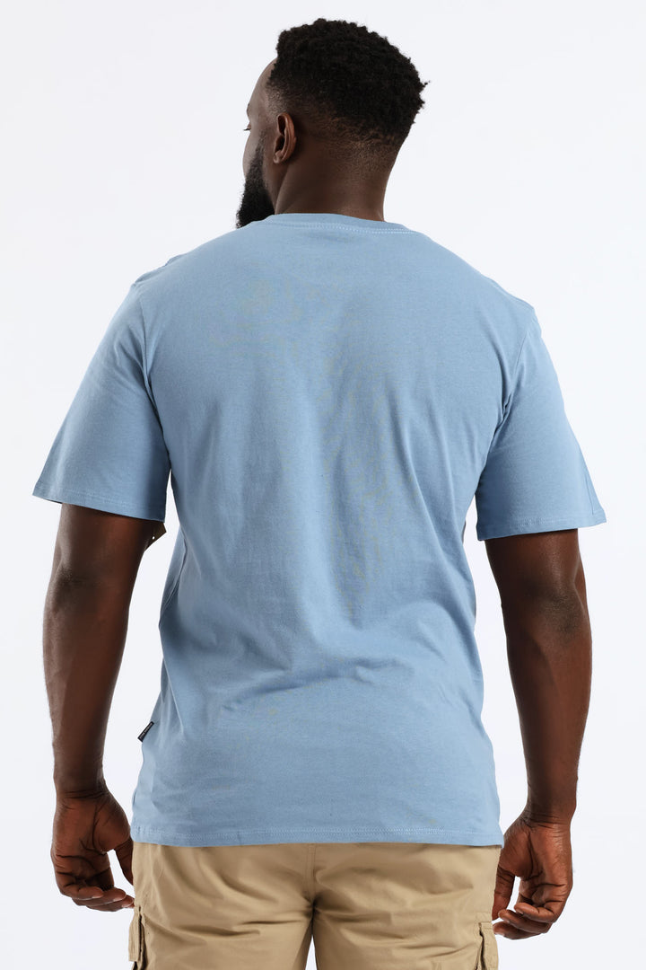 Take It Easy Tee - Steel Blue
