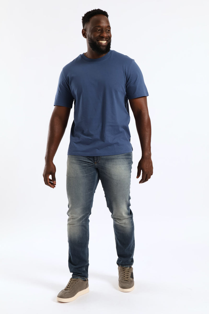Plain Crew Tee - Teal