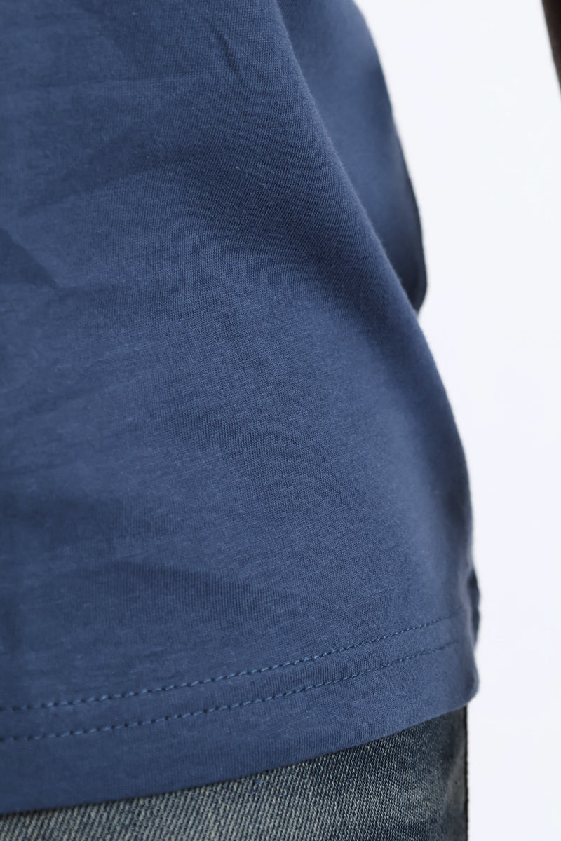 Plain Crew Tee - Teal