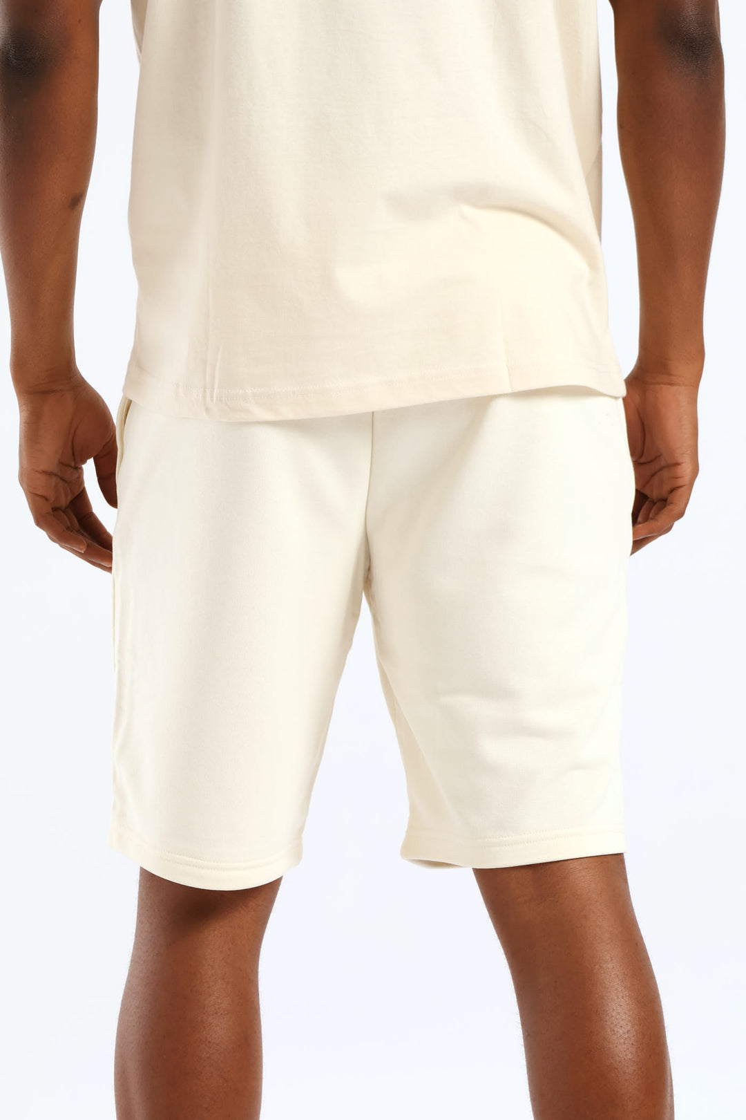 Essential 2 Tone No. 1 Logo 10"  Shorts - Off White