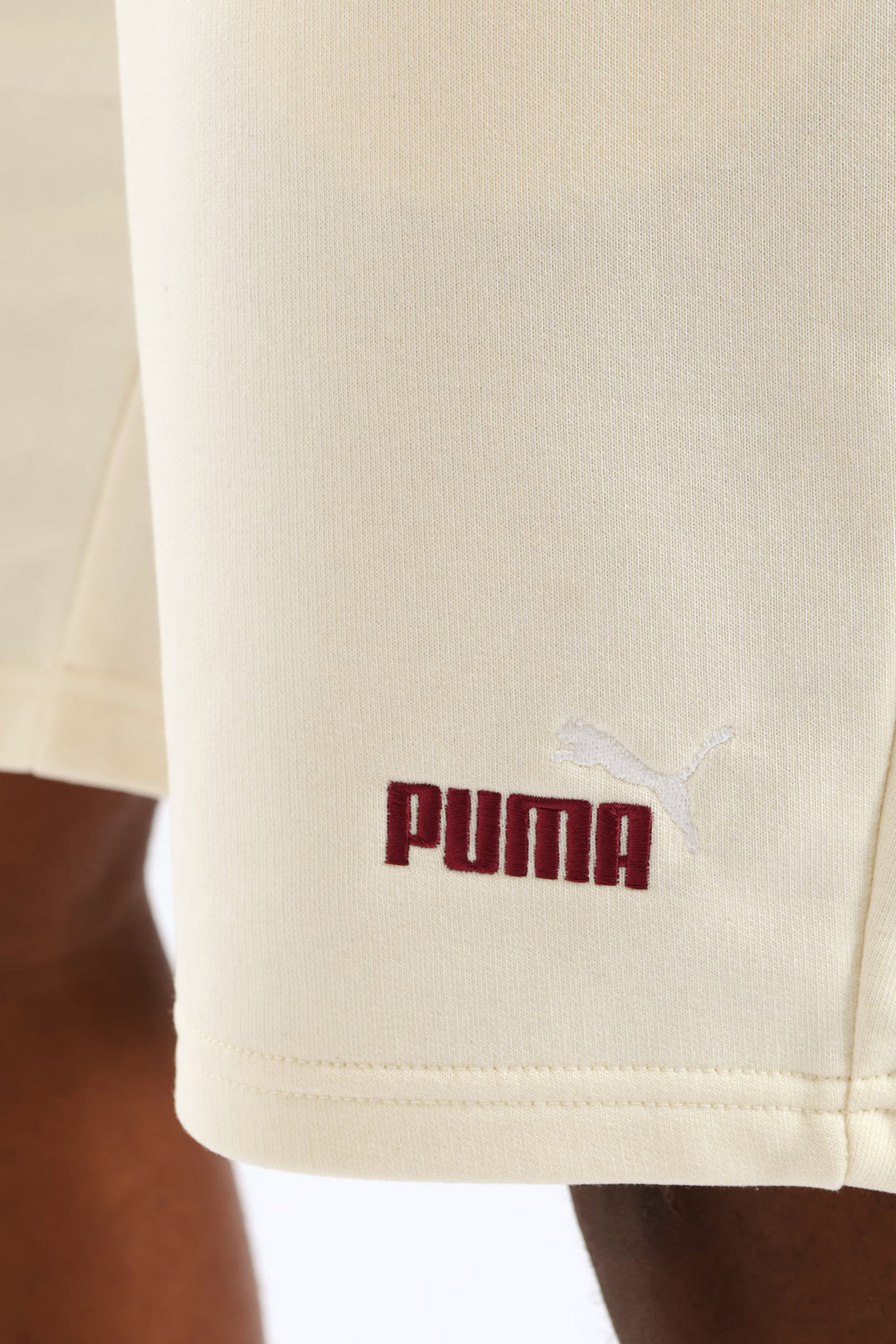 Essential 2 Tone No. 1 Logo 10"  Shorts - Off White