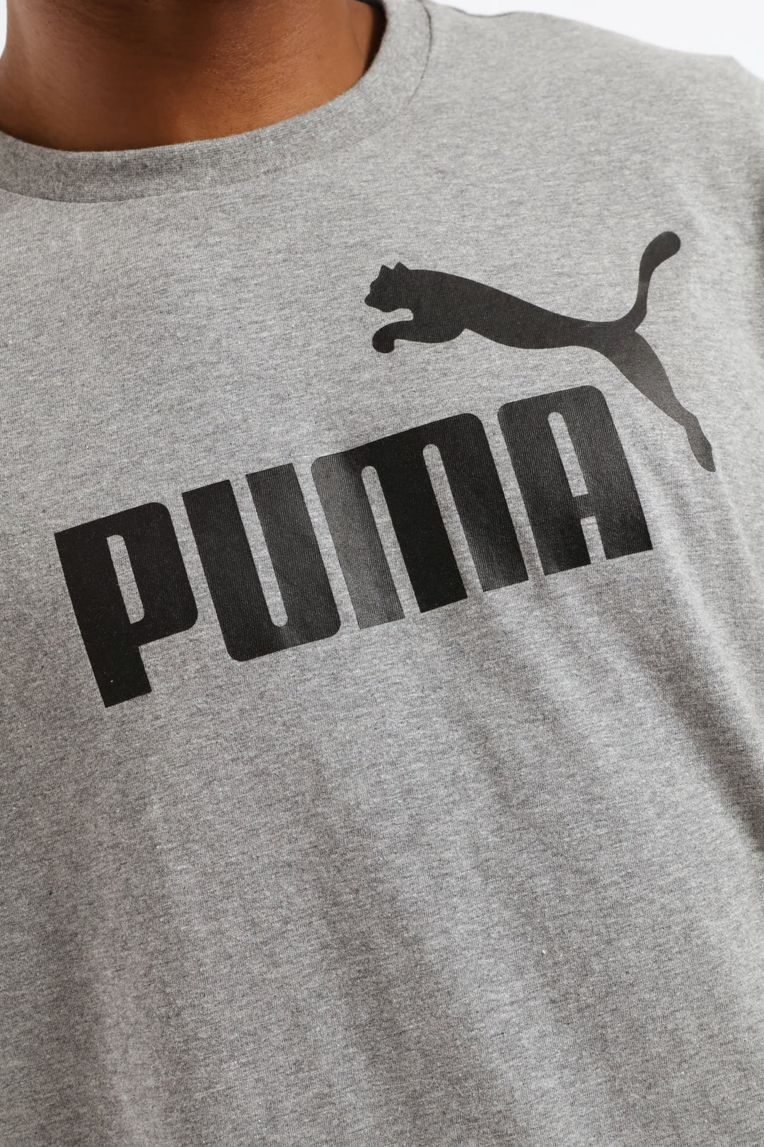 Essential No. 1 Logo Tee - Grey Melange