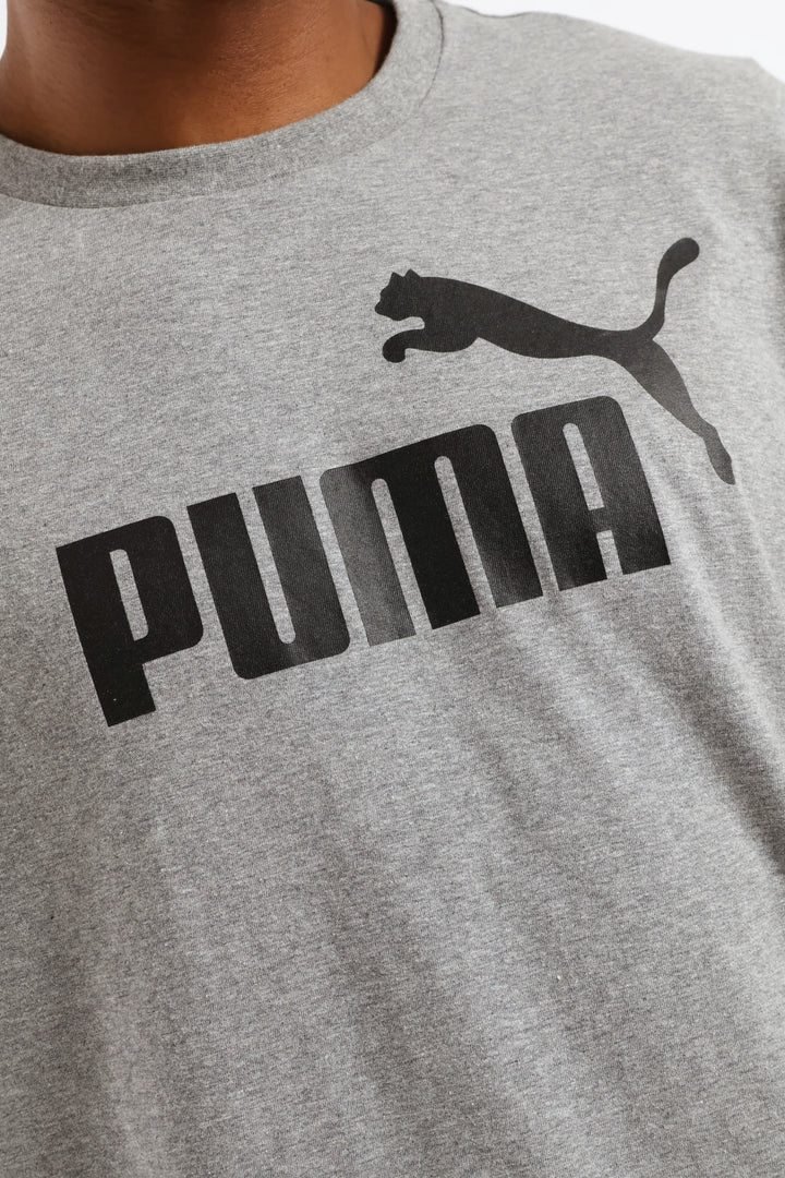 Essential No. 1 Logo Tee - Grey Melange
