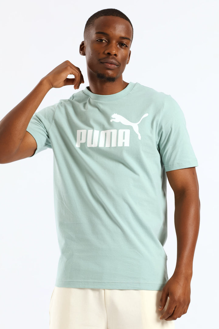 Essential No. 1 Logo Tee - Light Turquoise